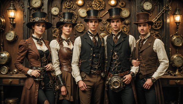 Unveil the magic of steampunk costumes and accessories